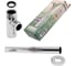 Сифон для раковины Elghansa 1-1/4, 235х350 мм, RoundLine WBT-514 2