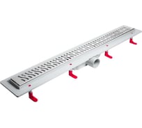 Душевой лоток MIANO 900мм HARMONY глянец, боковой слив D50 MS-90H