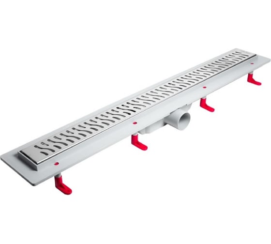 Душевой лоток MIANO 900мм HARMONY глянец, боковой слив D50 MS-90H