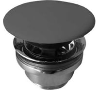 Донный клапан Flaminia Stop_Go с керамической крышкой для раковин без перелива, цвет Carbone PLCECAR