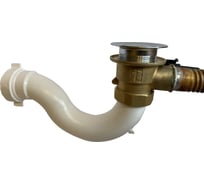 Сифон для ванны MIANO автомат комплект, цельнометаллический 550mm 12 M0487