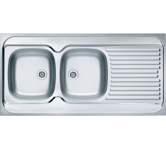 Двойной сифон ALVEUS FI 70 c переливом ECO 1071240