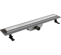 Душевой лоток RGW Drain Leo-11-80 прямой 800 хром Ø 40 мм на ножках, с переходником 40/50 60211180-01