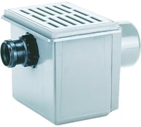 Трап HL с решеткой из ABS 170x240 мм, с грязесборником, DN 110/50 71.1/50