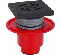 Трап с вертикальным выпуском под трубу HL SML чугун DN50 с чугунной решеткой 1,5 т 310NG - SML HL 310NG - SML