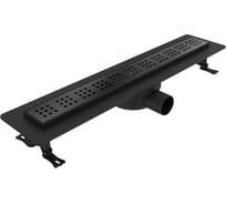 Душевой лоток Teymi Helmi с решеткой из нержавеющей стали 60 см, черный T90269 ЦБ-00269727