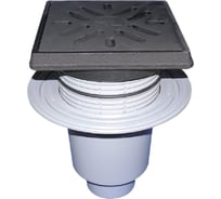 Дворовый трап HL (вертикальный выпуск), макс. нагрузка до 15 тонн, DN160 HL 616.1/5