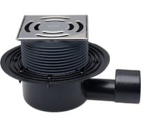 Трап HL с решеткой клик-клак, с горизонтальным выпуском, DN50/75 5100