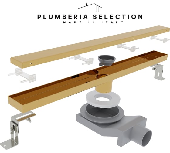 Душевой трап Plumberia Selection PSL LINEAR PSL60OR