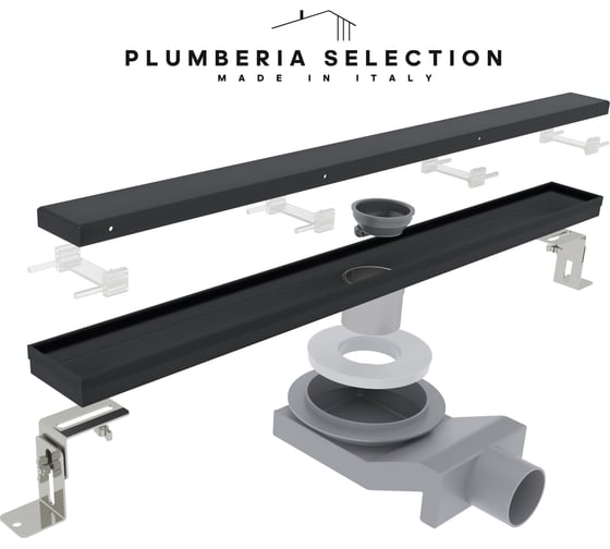 Душевой трап Plumberia Selection PSL LINEAR PSL70NO