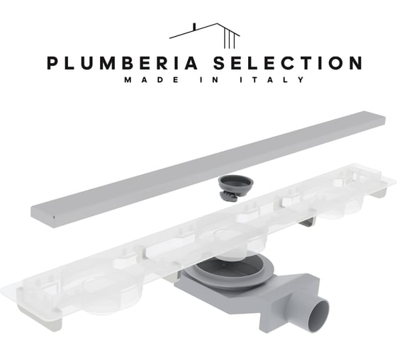 Душевой трап Plumberia Selection PSM MODULAR PSM60MT