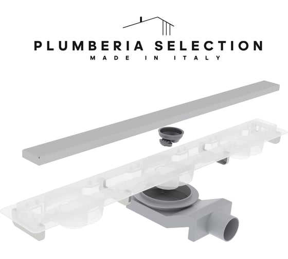 Душевой трап Plumberia Selection PSM MODULAR PSM50MT