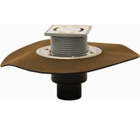 Трап для балконов и террас HL с полимербитумным полотном Ø420 мм, с вертикальным выпуском DN 50/75/110 HL 310NH.2