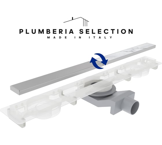 Душевой трап Plumberia Selection PSM MODULAR PSM120MT