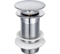 Донный клапан Aquanet Round 90, без перелива для керамических раковин, хром AR01006.00 00246228