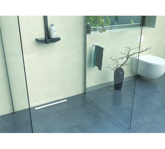 Душевой лоток Bettoserb Frameless Line 850 White Matte 13701327