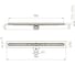 Душевой лоток Paini Slim Line 700 мм D50, черный матовый 61148 6