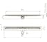 Душевой лоток Paini Slim Line 600 мм D50, хром сатин CH600SL 10