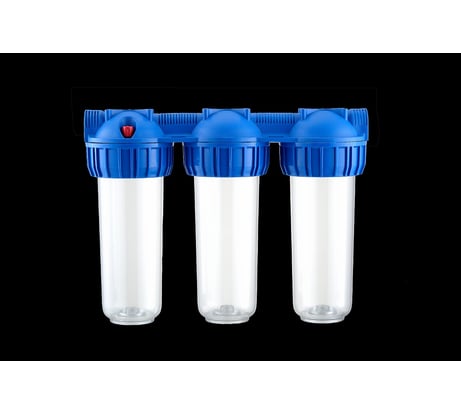 Колба UNIPUMP 10" CFC-10К-3 (резьба 3/4") тройная, без картриджа 70589