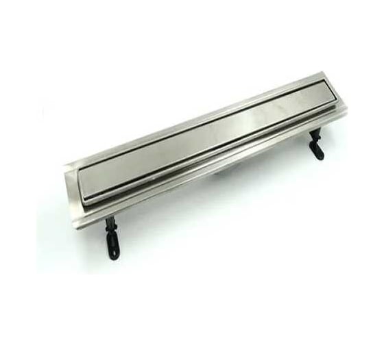 Дренажный канал Timo steel 70 см с декоративной панелью basic BSPG-70 S50Rb