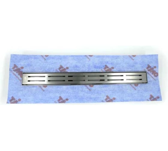 Дренажный канал Timo 60см с решеткой double gap из нержавеющей стали smart SM-DGG60-LS40(DRY)