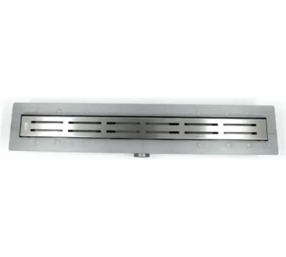 Дренажный канал Timo 60см с решеткой double gap из нержавеющей стали smart SM-DGG60-LS40(DRY)