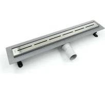 Дренажный канал Timo 60см с решеткой single gap из нержавеющей стали smart plus SMP-GG60-LS40(DRY)