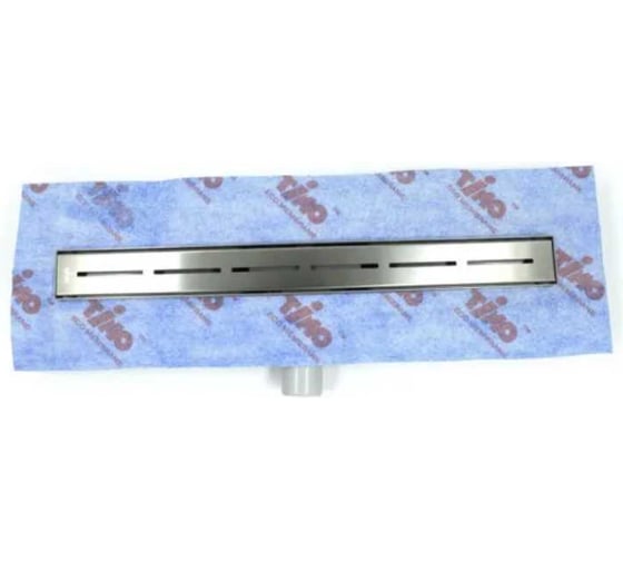 Дренажный канал Timo 60см с решеткой single gap из нержавеющей стали smart plus SMP-GG60-LS40(DRY)