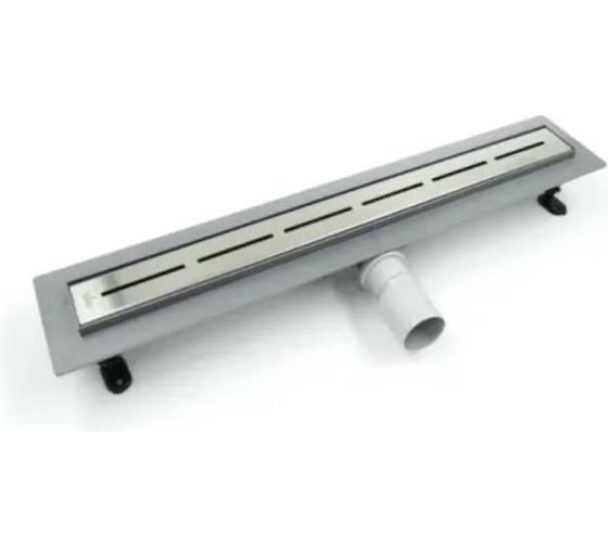 Дренажный канал Timo 70 см с решеткой single gap из нержавеющей стали smart SM-GG70-LS40(DRY) 1