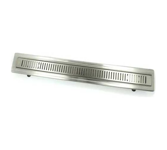 Дренажный канал Timo 60см с решеткой strip из нержавеющей стали basic BSSG-60 S50Rb