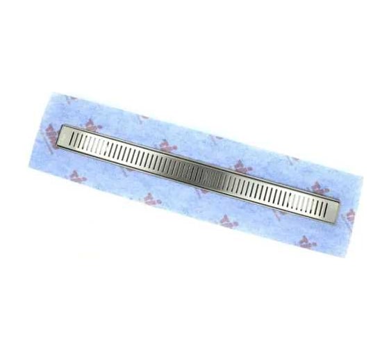 Дренажный канал Timo 60см с решеткой strip из нержавеющей стали basic BSSG-60 S50Rb