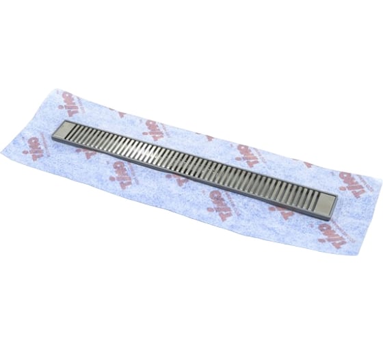 Дренажный канал Timo 65см с решеткой strip из нержавеющей стали basic BLSG-65 S50R