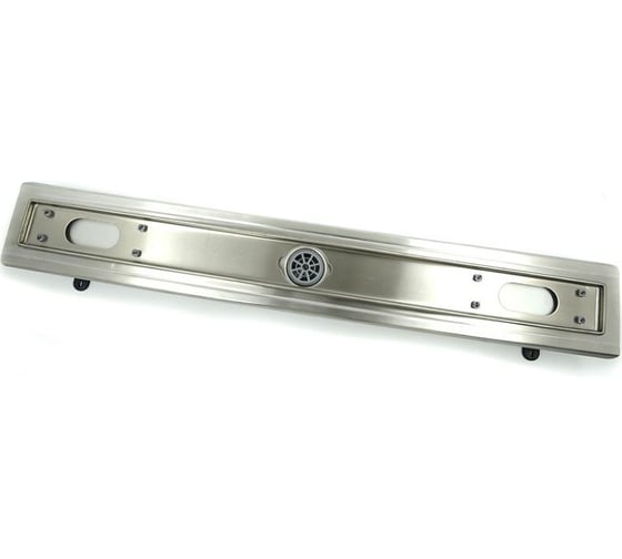 Дренажный канал Timo steel 70 см с решеткой strip из нержавеющей стали basic BSSG-70 S50Rb
