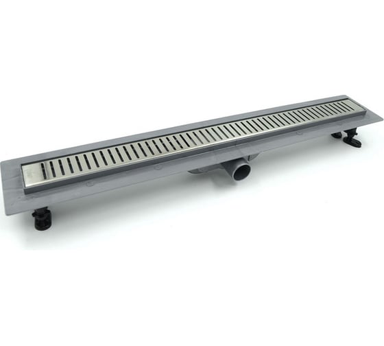 Дренажный канал Timo 60 см с решеткой strip из нержавеющей стали smart SM-SG60-LS40(DRY)