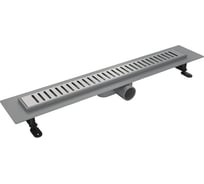 Дренажный канал Timo 60см с решеткой strip из нержавеющей стали smart plus SMP-SG60-LS40(DRY)