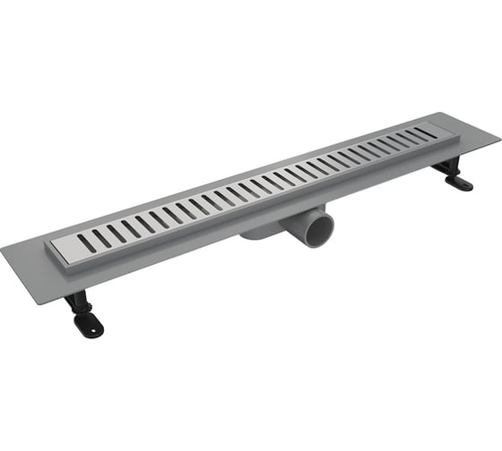 Дренажный канал Timo 70см с решеткой strip из нержавеющей стали smart SM-SG70-LS40(DRY) 1