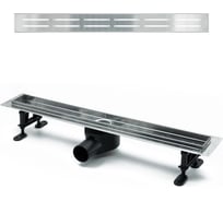 Душевой лоток Timo Drain Protect 800 с вставкой DG20, сатин DP20800-DG20800
