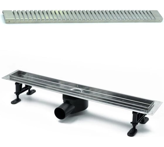 Душевой лоток Timo Drain Protect 900 с вставкой LG20, сатин DP20900-LG20900