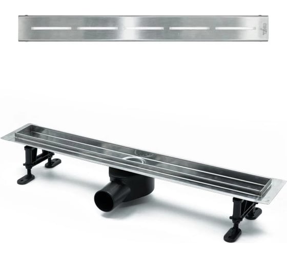 Душевой лоток Timo Drain Protect 800 с вставкой SG20, сатин DP20800-SG20800 1