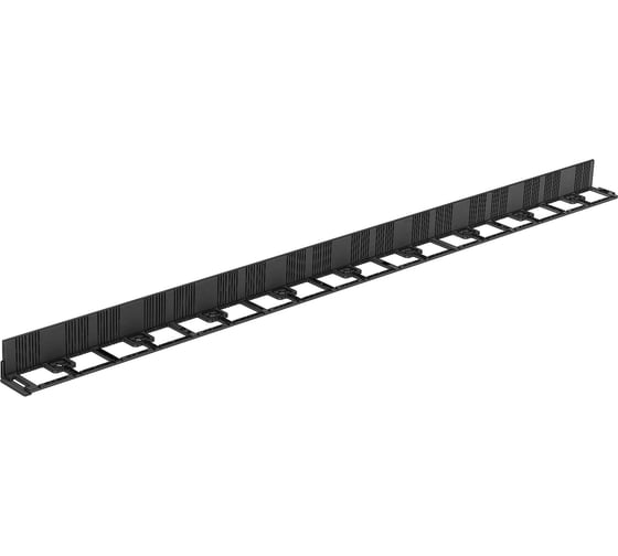 Пластиковый бордюр садовый AQUASTOK FlexCurb H60 черный L1500 1521х75х69 60462 554790