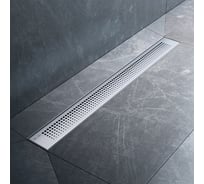 Линейный трап для душа AM.PM PrimeFlow универсальный затвор Cut Gradient 70см цвет сталь мат W02SC-P11-070-01SB