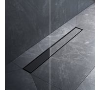 Линейный трап для душа AM.PM MasterFlow универсальный затвор Tile 60см цвет черный мат W01SC-U11-060-04BM