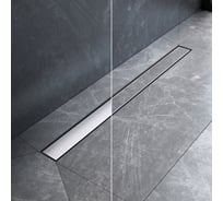 Линейный трап для душа AM.PM MasterFlow универсальный затвор Tile 80см цвет сталь мат W01SC-U11-080-04SB 34204201