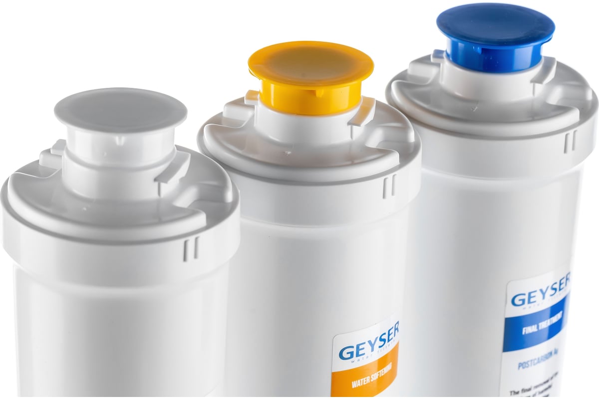 Комплект сменных картриджей Гейзер для фильтра Смарт 50105 - выгодная ...