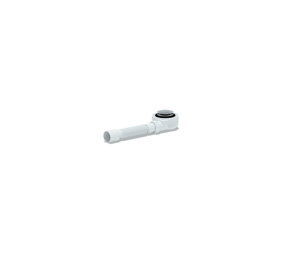 Сифон для поддона АНИ Пласт 74 мм, 1 1/2x50, гофра, 40х50, клик-клак E415CLS 025-0508