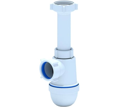 Сифон для мойки АНИ Пласт бутылочный, без выпуска, 1 1/2x40 C0120 025-0385