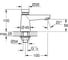 Автоматический вертикальный вентиль Grohe Euroeco Cosmopolitan T 36265000 5