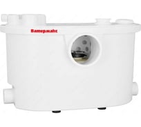 Туалетный насос измельчитель Ватермакс макс. производ. до 100 л/мин, мощн. 400 Вт, угольный фильтр, температура стоков до +40 С, стальные ножи, высота подъема сточных вод до 6 м, горизонт. длина сброса до 60 м Сантуал-100