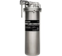 Фильтр магистральный Aquatic HP-10B С 1/2 нержавеющая сталь со сливом MFAQST05