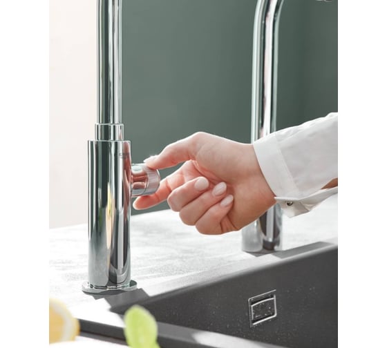 Вентиль для мойки Grohe Grohe Blue Pure Mono без электроники с С-образным изливом 31724000